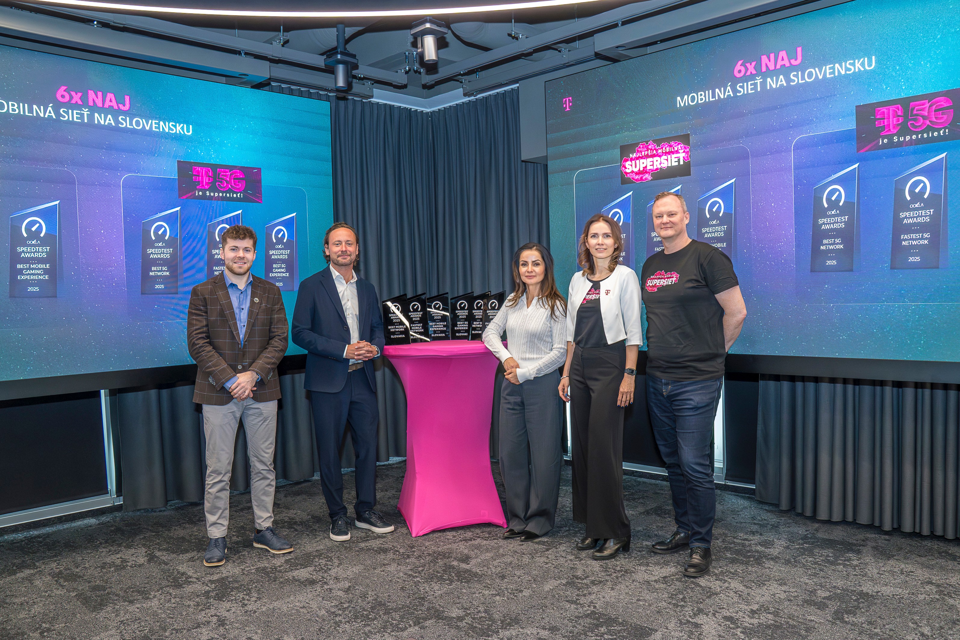 Telekom 6x naj mobilná sieť na Slovensku